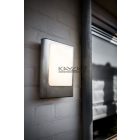 LUTEC ST033071-3K FACE FALI LED INOX kültéri fali lámpa