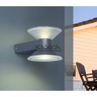 LUTEC 1879 gr SPLIT LED kültéri fali lámpa