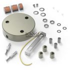 CALEX 940042 Metal Ceiling Rose, 100mm, 3 Hole, Matt Bronze