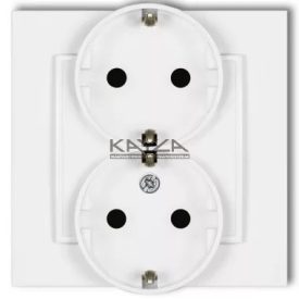 GAO MINI 4108H DUPLA DUGALJ KERETTEL FEHÉR