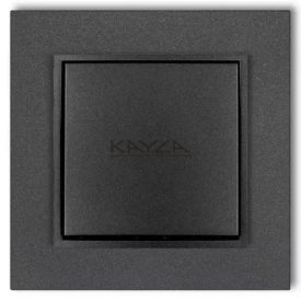 GAO MINI 4117H  NYOMÓGOMB KERETTEL METÁL GRAFIT