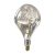 CALEX 426404 Organic Evo Lamp Bulb 6W E27 Silver Dimmelhető