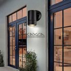  GLOBO 32005-1 TOPA KÜLTÉRI FALILÁMPA 1-ES GU10 FEKETE