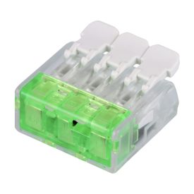   TRACON RVOG3 Csavarnélküli vezetékössz.nyithat 100DB/DOBOZ 18181