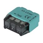 TRACON RVU2,5-3 Csavarnélküli vezetékössz.zöld 100DB/DOBOZ 18184