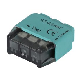   TRACON RVU2,5-3 Csavarnélküli vezetékössz.zöld 100DB/DOBOZ 18184