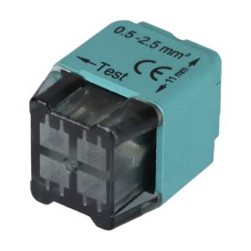   TRACON RVU2,5-4 Csavarnélküli vezetékössz.zöld 100DB/DOBOZ 18185