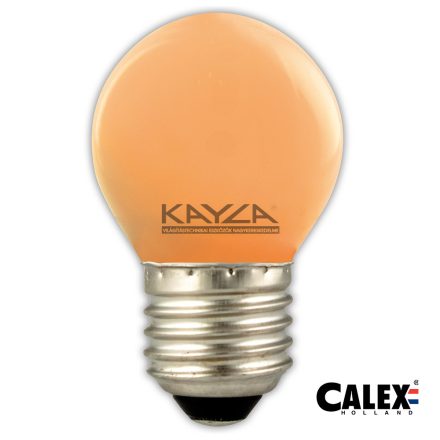 CALEX 473418 LED Ball-lamp 240V 1W 12lm E27 NARANCSSÁRGA