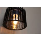 Lutec Shyne 5197501012 oldalfali LED lámpa – Matt fekete, 7W, IP54