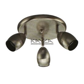 HELSINKI 3-as mennyezeti spot kerek