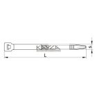 Tracon 121 kábelkötegelő 98x2,5mm