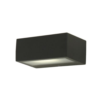 Lutec 5602734118 Gemini kültéri oldalfali lámpa szürke
