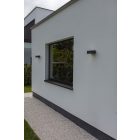 Lutec 5602734118 Gemini kültéri oldalfali lámpa szürke