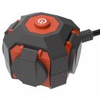 GAO kültéri elosztó 4-es 1.4m, H07RN-F 3x1.5 POWER GLOBE IP44 5995H
