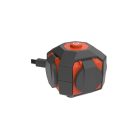 GAO kültéri elosztó 4-es 1.4m, H07RN-F 3x1.5 POWER GLOBE IP44 5995H