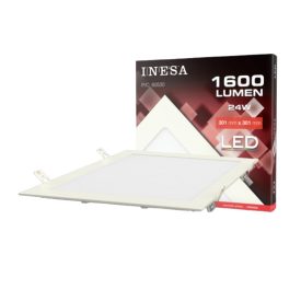 INESA 60530 DL301 Downlight Square 24W 1600lm 4000K 120° G3