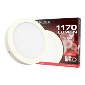 INESA 60550 CLR ceiling light 18W 1170lm 3000K 120° G3
