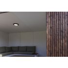 Luetc Kayah mennyezeti , oldalfali, 16.5 W, kerek , meleg fehér, IP54 , 6392202457