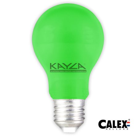 Calex 473386 LED GLS Lamp Bulb 1W E27 ZÖLD A60