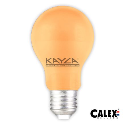 CALEX 473387 LED GLS Lamp Bulb 1W E27 NARANCSSÁRGA A60