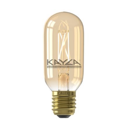 CALEX 425494 LED Tubular Izzó Bulb 3.5W E27 T45 Arany Dimmelhető