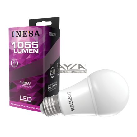 INESA 60290 LED A60 13W 1050lm 4000K E27 180° G2