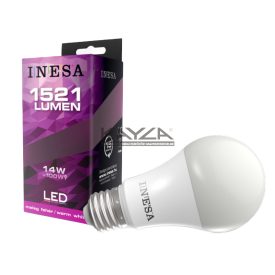 INESA 60292 LED A60 14W 1521lm 3000K E27 180° G2