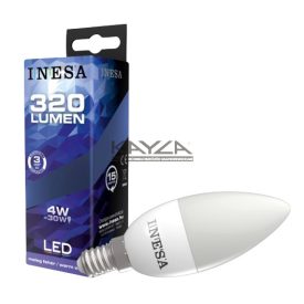 INESA 60331 LED Candle 4W 320lm 3000K E14 160° G2
