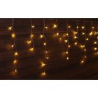 CHRIOB10WW Karácsonyi jégcsap fényfüggöny, kültéri/beltéri (X22023)