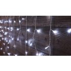 CHRIOB5CW Karácsonyi jégcsap fényfüggöny, kültéri/beltéri (X22024)