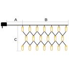  CHRNOP160WW Karácsonyi fényháló, kültéri/beltéri (X22031)