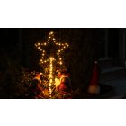 Tracon CHRSTO80WW Kerti LED világító csillag, elemes (X22048)