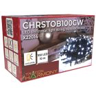 CHRSTOB100CW Karácsonyi fényfüzér, kültéri/beltéri (X22014)