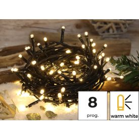   CHRSTOP200WW Karácsonyi programozható fényfüzér, kültéri/beltéri (X22017)