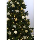 CHRSTOSW100WW Karácsonyi sziporkázó fényfüzér, kültéri/beltéri (X22005)