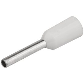   Tracon Szigetelt (PA6.6) érvéghüvely, ónozott elektrolitréz, fehér, E070