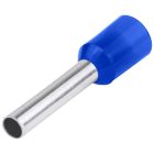 Tracon Szigetelt (PA6.6) érvéghüvely, ónozott elektrolitréz, kék, E116