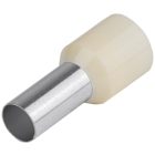 Tracon Szigetelt (PA6.6) érvéghüvely, ónozott elektrolitréz, vaj, E124