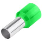 Tracon Szigetelt (PA6.6) érvéghüvely, ónozott elektrolitréz, zöld, E126