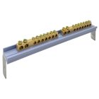 Tracon EDS-8/1 Süllyesztett elosztódoboz, füstszínű ajtóval, N/PE sínnel 1×8 modul, IP40