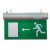 Tracon EXIT-01-J Élvilágítós LED kijáratjelző ragasztható piktogramokkal 230V, 50Hz, 13×LED, 3h, 2,4V / 900mAh, Ni-Cd