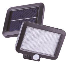 GAO 6924H Napelemes LED lámpa, mozgásérzékelővel, 3W