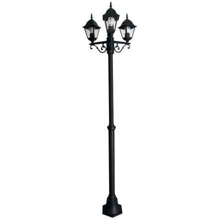 Tracon kerti állólámpa, 3 ágú, 230VAC, 50Hz, E27, GARTRIE27