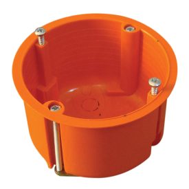   TRACON GD6021 Gipszkarton doboz, sima, fedél nélkül, narancssárga