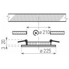 GREEN GXDW003 LED90 VEGA-R 18W WW