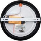 GREENLUX GXDW367 LED90 FENIX-R Black 18W WW LED LÁMPA