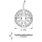 GREENLUX LED MODUL 18W 5CCT 2200lm – Mágneses LED modul