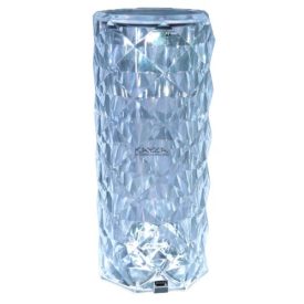 Tracon asztali akkumulátoros LED díszlámpa, henger