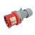 Tracon TICS-014H Ipari csatlakozó dugó, külső tömítőszelencével 16A, 400V, 3P+E, 6h, IP44