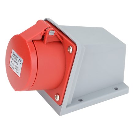Tracon TICS-115 Felületre szerelhető ipari csatlakozóaljzat 16A, 400V, 3P+N+E, 6h, IP44